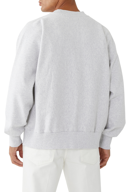 Crewneck Cotton Sweatshirt